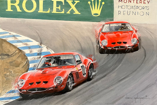 Racing Through Laguna Seca's Corkscrew